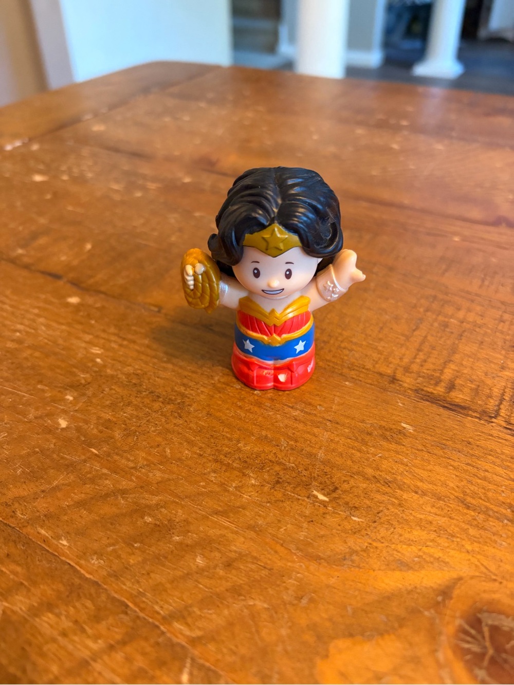 Fisher Price Little People Superwoman as is